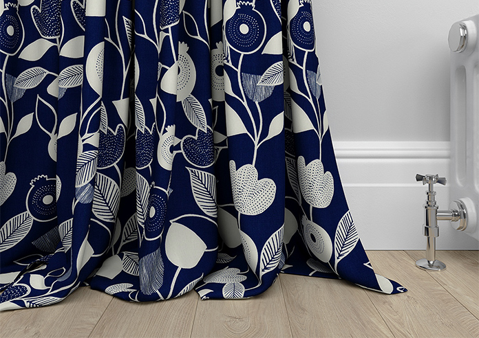 Nordic, Indigo - Made to Measure Curtains - Image 6